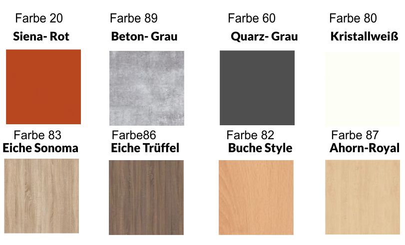 RMF Zubehörmöbel EXTEND Layer Tür links in Buche Style Farbe 82