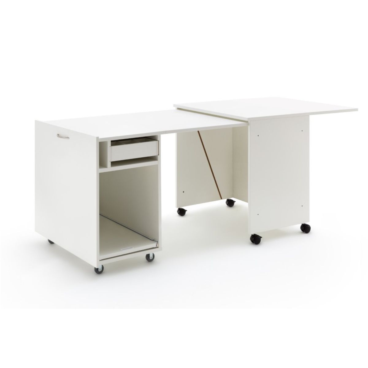 RMF Möbel mit 90° Auszugsystem EXTEND Duo XL rechts in Buche Style Farbe 82