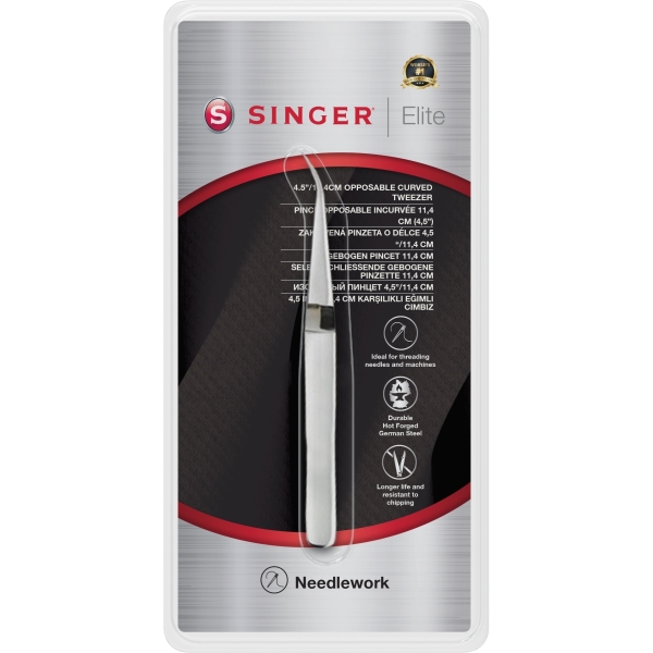 SINGER Elite Pinzette gebogen