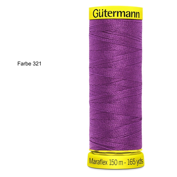 Gütermann Maraflex Elastic- Nähgarn 150m Farbe 321