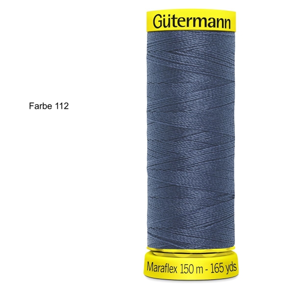 Gütermann Maraflex Elastic- Nähgarn 150m Farbe 112