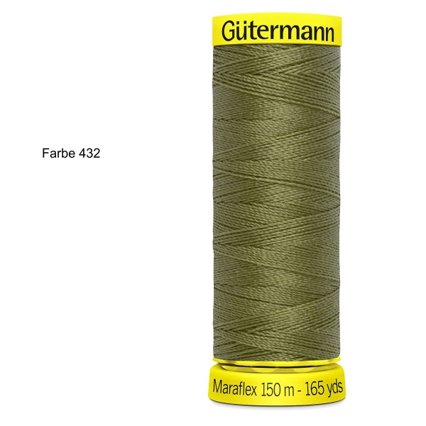 Gütermann Maraflex Elastic- Nähgarn 150m Farbe 432